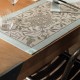 Nappe Venezia Beige cendré Le Jacquard Français