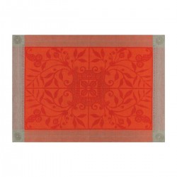 Sets de table Venezia Cornaline Le Jacquard Français (par 4)