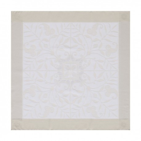 Serviettes Venezia Ivoire Le Jacquard Français (par 4)