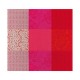 Serviette de table Fleurs de Kyoto Cerise Le Jacquard Français