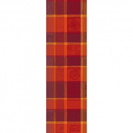 Chemin de table GARNIER-THIEBAUT Mille Wax Ketchup