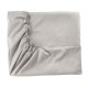 Drap housse satin de coton Bio Teophile Argent