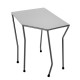 Table d'appoint Ragno Gris 54X30 H33cm, Serax