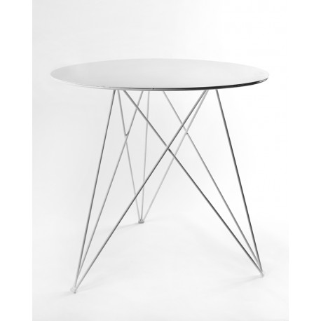 Table Bistrot Sticchite Blanc D75XH70cm Antonino Sciortino, Serax