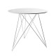 Table Bistrot Sticchite Blanc D75XH70cm Antonino Sciortino, Serax