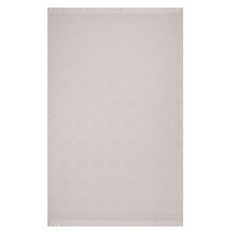 Linge de Bain haut de gamme nid d'abeilles Hera Argile, Le Jacquard Français