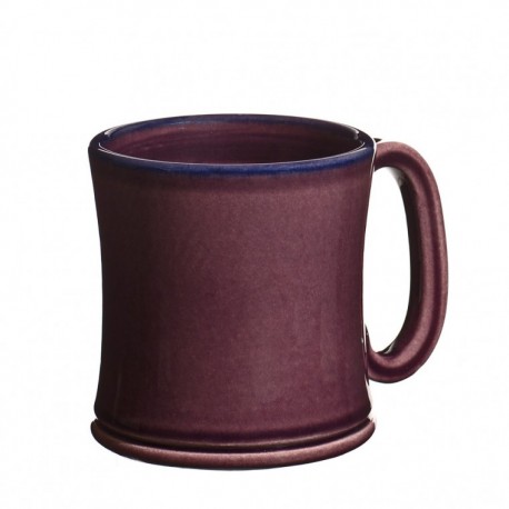 Mug céramique aubergine