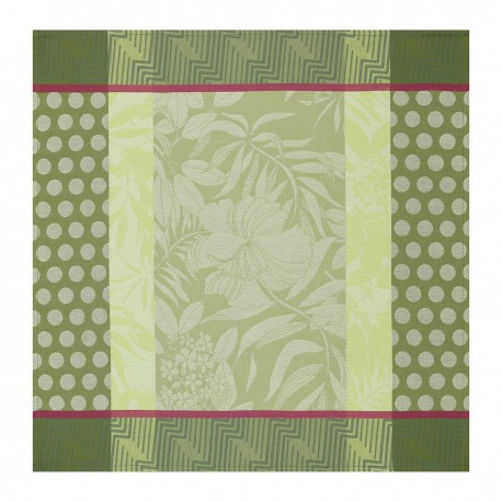 Serviettes de table Nature Urbaine Gazon, Le Jacquard Français