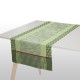 Chemin de table Nature Urbaine Gazon, Le Jacquard Français