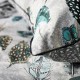 Parure de lit haut de gamme en percale de coton Quill Gris Perle, Designers Guild