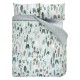 Housse de couette haut de gamme en percale de coton Quill Gris Perle, Designers Guild