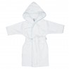 Peignoir enfant Teddy Blanc garçon, Garnier-Thiébaut