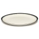 Assiettes porcelaine Serax Dé Ann Demeulemeester 28cm Blanc/Noir V3