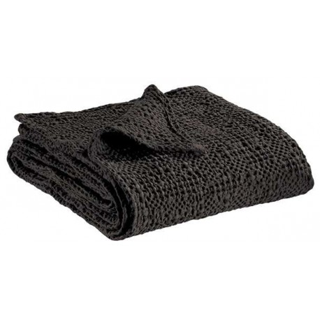 Plaid coton stonewashed Tana Carbone, Vivaraise