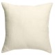 Coussin déco uni Zeff Craie 45x45, Vivaraise 