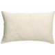 Coussin déco uni Zeff Craie 40x65, Vivaraise 