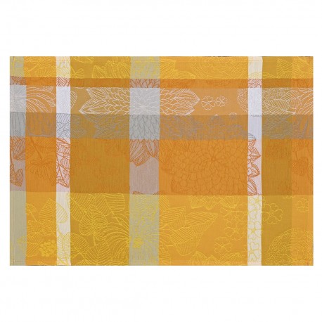 Set de table design enduit s Marie Galante Ananas, Le Jacquard Français 