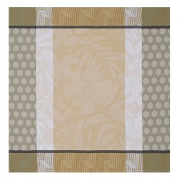 Serviettes de table fantaisie Nature Urbaine Chêne, Le Jacquard Français