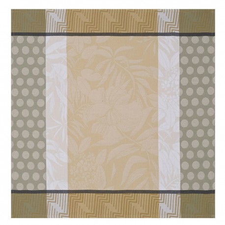 Serviettes de table fantaisie Nature Urbaine Chêne, Le Jacquard Français