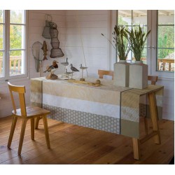 Nappe fantaisie Nature Urbaine Chêne, Le Jacquard Français