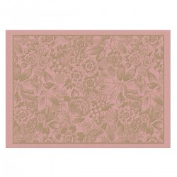 Set de table enduit Osmose Florale Tremiere, Le Jacquard Français