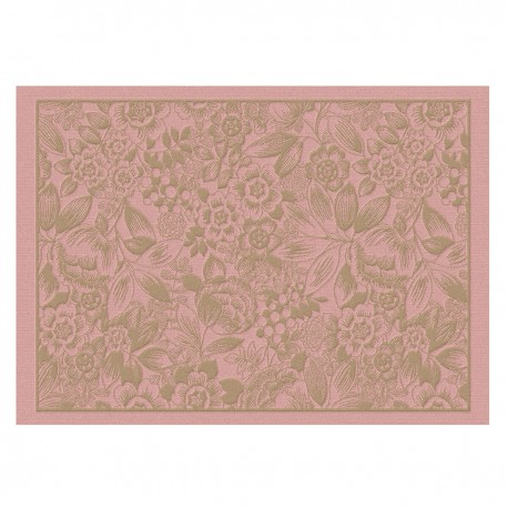 Set de table enduit Osmose Florale Tremiere, Le Jacquard Français