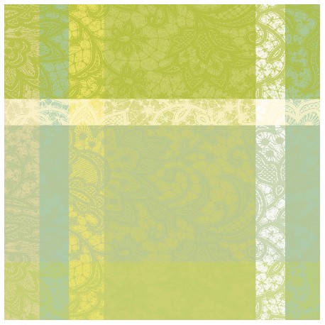 Serviettes de table Mille Dentelles Prairie, Garnier-Thiébaut