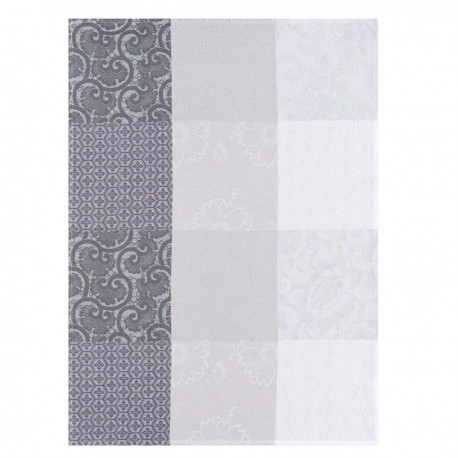 Torchon de cuisine Fleurs de Kyoto Brume, Le Jacquard Français