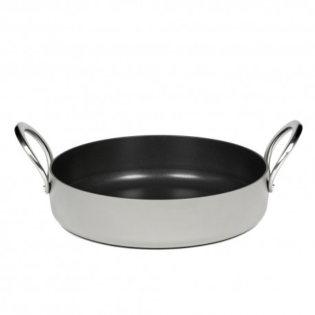 Batterie de cuisine induction - Faitout 28cm anti adhésif Pure Cookware Stone grey, Pascale Naessens Serax