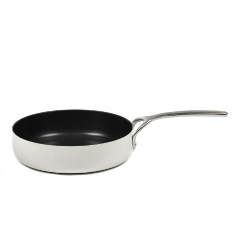 Batterie de cuisine induction - Poêle D28cm anti adhésive Pure Cookware Blanc, Pascale Naessens Serax
