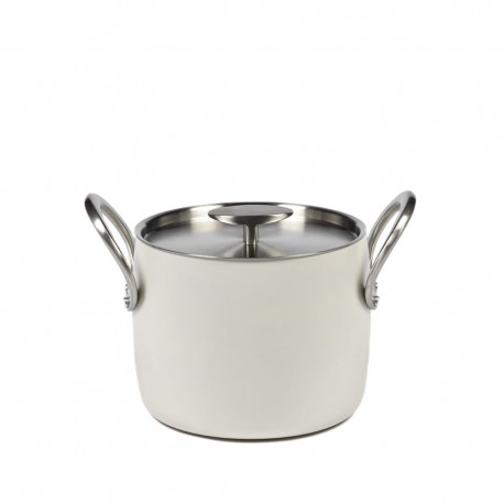 Batterie de cuisine induction - Marmite D18cm anti adhésive Pure Cookware White, Pascale Naessens Serax