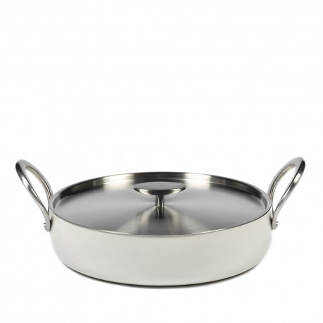 Batterie de cuisine induction - Sauteuse 28cm anti adhésive Pure Cookware White, Pascale Naessens Serax