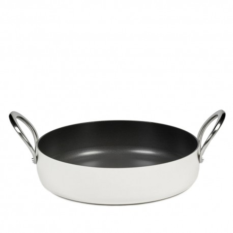 Batterie de cuisine induction - Faitout 28cm anti adhésif Pure Cookware White, Pascale Naessens Serax