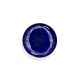 Serax Feast Ottolenghi - Assiettes dessert grès 22.5cm Tourbillon Lapis Lazuli/Blanc