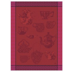 Torchons de cuisine Comptoir du Thé Hibiscus, Le Jacquard Français