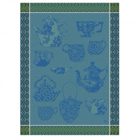 Torchon Comptoir du Thé Oolong, Le Jacquard Français