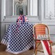 Nappe de table Elysée Tricolore, Le Jacquard Français 