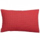 Coussin coton stonewashed Maïa Groseille 30x50, Vivaraise