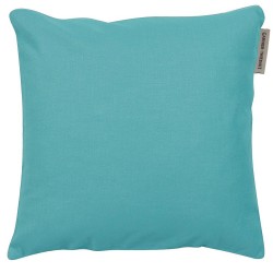 Housse de coussin design unie Confettis Turquoise, Garnier-Thiébaut 