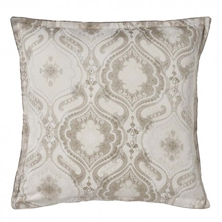 Taie carré satin de coton Namaste Biscuit, Alexandre Turpault