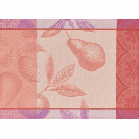 Set de table enduit Arrière-pays Pêche, Le Jacquard Français