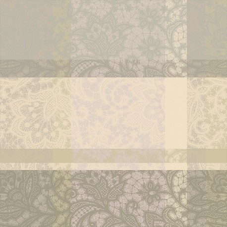 Serviettes de table Mille Dentelles Naturel, Garnier-Thiébaut