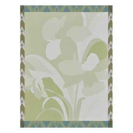 Torchon de cuisine La Vie en Vosges Jonquille, Le Jacquard Français