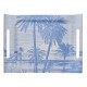 Plateau de service en bois 100% bouleau Croisière sur le Nil Palmier 58x42cm, Le Jacquard Français