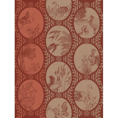 Torchon de cuisine Joséphine Pavot, Le Jacquard Français