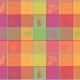 Nappe enduite sur mesure Mille Tutti Frutti Smoothie, laize 180cm, Garnier-Thiébaut