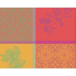 Set de table madras Mille Tutti Frutti Smoothie, Garnier-Thiébaut