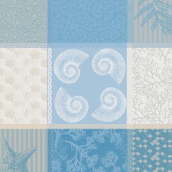 Serviettes de table Mille Océans Ecume, Garnier-Thiébaut