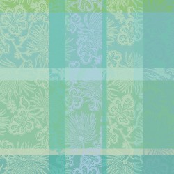 Serviettes de table Mille Venusta Aqua, Garnier-Thiébaut