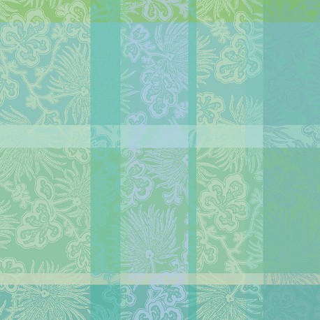 Serviettes de table Mille Venusta Aqua, Garnier-Thiébaut